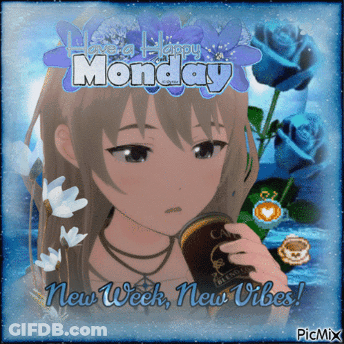 Girl Monday New Week New Vibes GIF