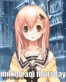 Girl Mukou Aoi Thursday GIF