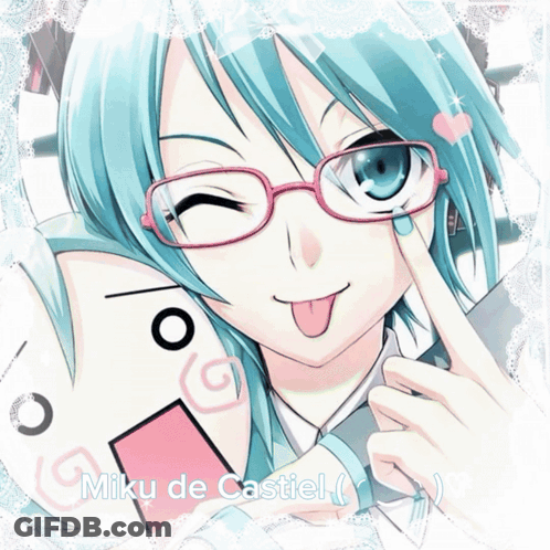 Girl Named Miku De Castiel GIF