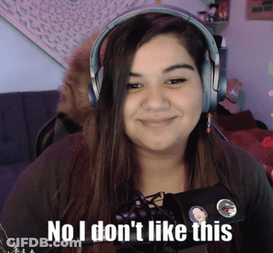 Girl Not Like This Question From Her Follower GIF