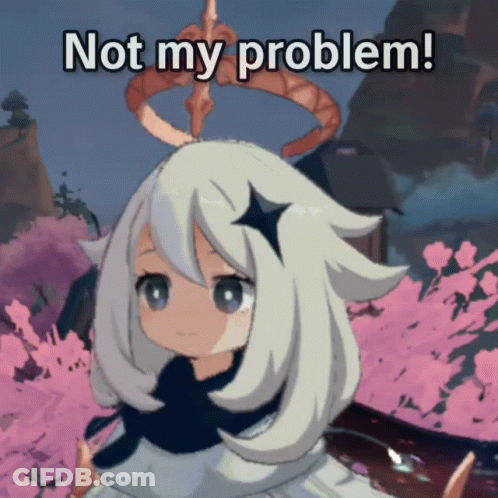 Girl Not My Problem GIF
