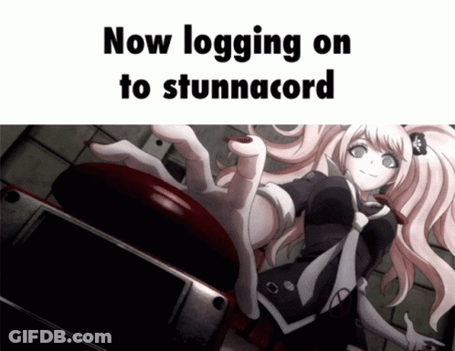 Girl Now Logging On To Stunnacord GIF