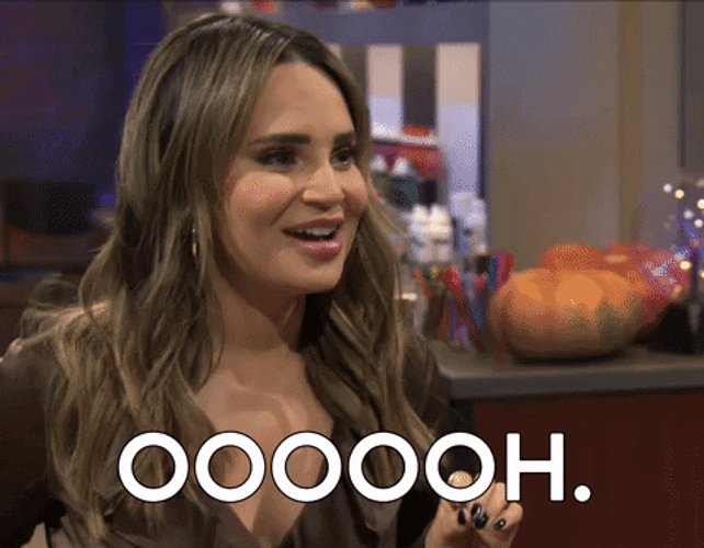 Girl Oooh Reaction After Tasting Her Food GIF