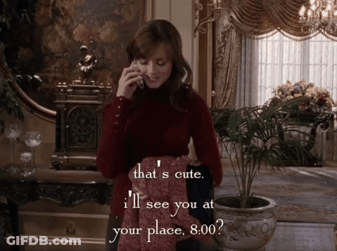 Girl Plan To Head Out For Date GIF
