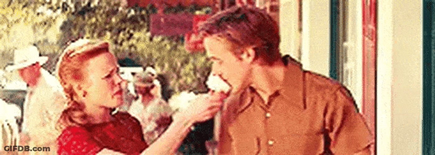Girl Playful Romance With Man GIF