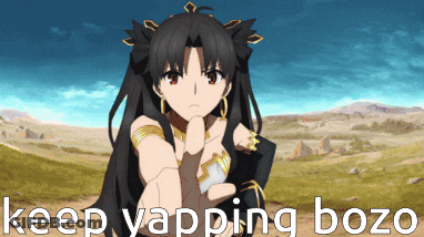 Girl Pointing Keep Vapping Bozo GIF