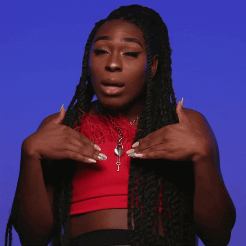 Girl Pointing Says It Wasn't Me GIF