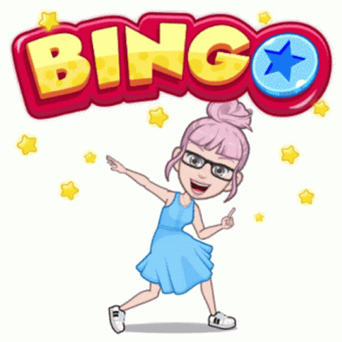 Girl Pointing Thats A Bingo GIF