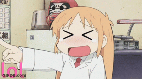 Girl Pointing With Lol GIF