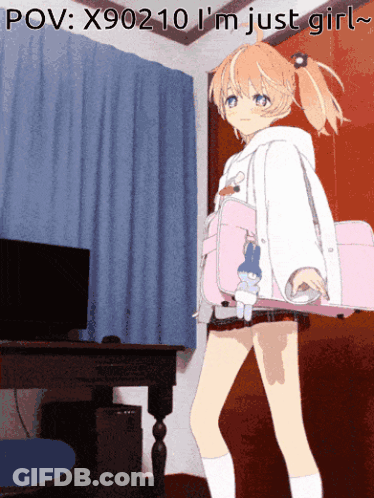 Girl POV X90210 I'm Just Girl GIF
