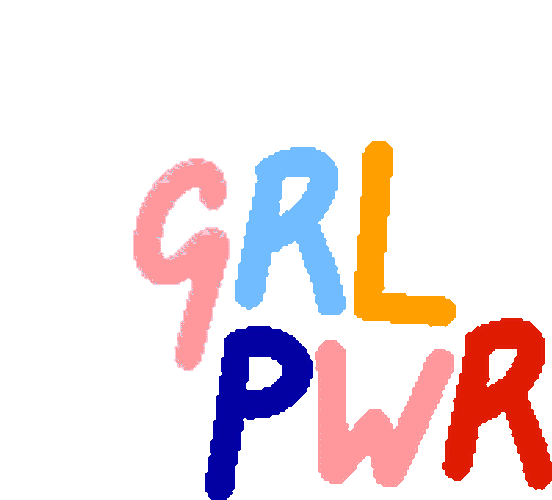 Girl Power Grlpwr Sticker GIF