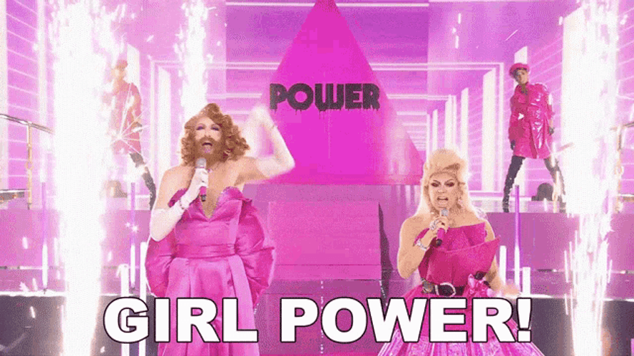 Girl Power Rules GIF
