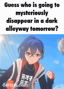 Girl Quote Guess Who Is Going To Mysteriously Disappear GIF