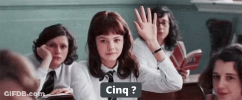 Girl Raising Hand In Classroom GIF