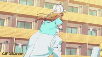 Girl Riding On Man In White MX Uniform GIF
