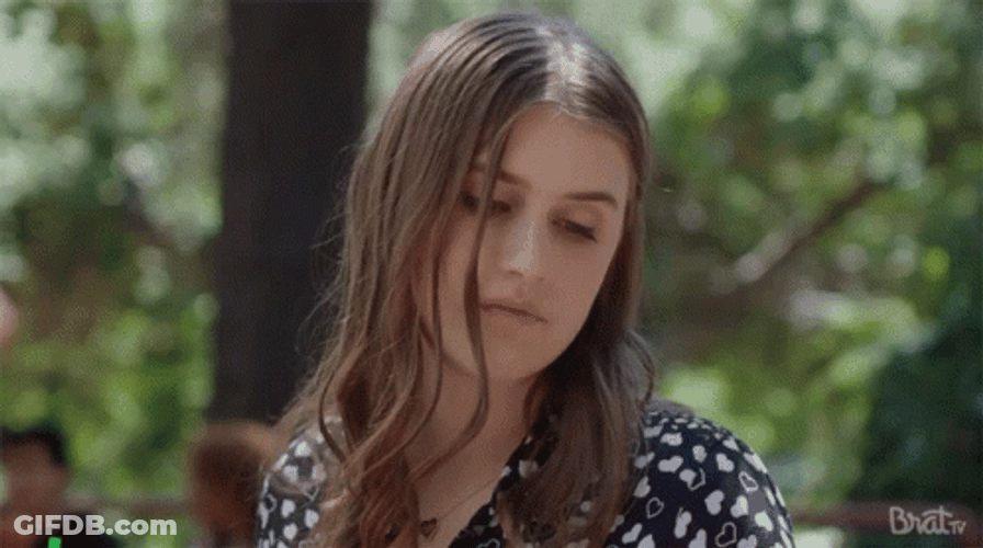 Girl Roll Eyes Annoyed Brat Summer GIF