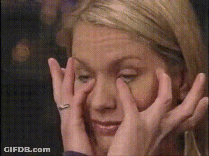 Girl Rubbing My Eyes Itchy GIF