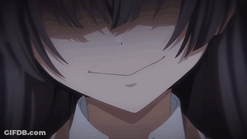 Girl's Face Close Up GIF