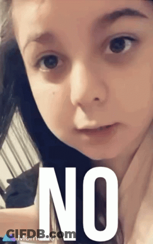 Girl's Face With No GIF