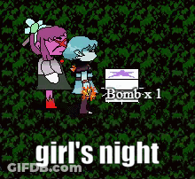 Girl's Night Two Girls Together GIF