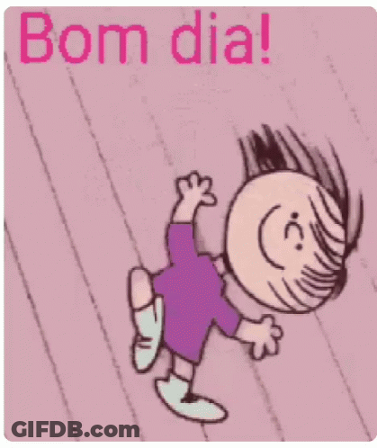 Girl Saying Bom Dia GIF