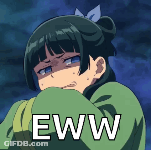 Girl Saying Eww GIF