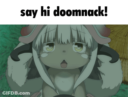 Girl Saying Hi Doomnack GIF