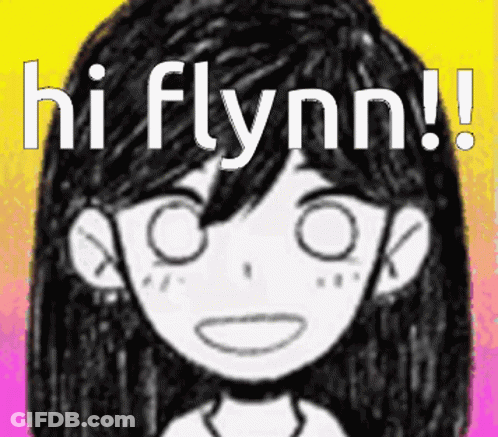 Girl Saying Hi Flynn GIF