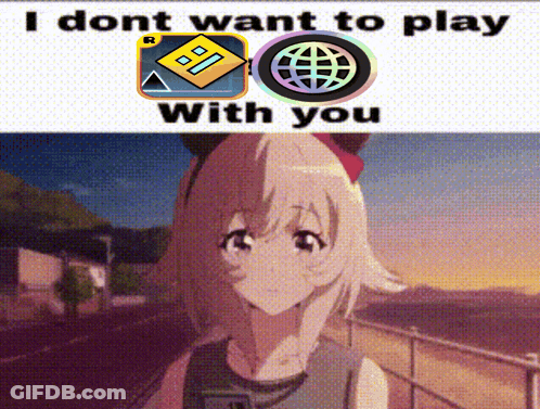 Girl Saying I Dont Want To Play With You GIF