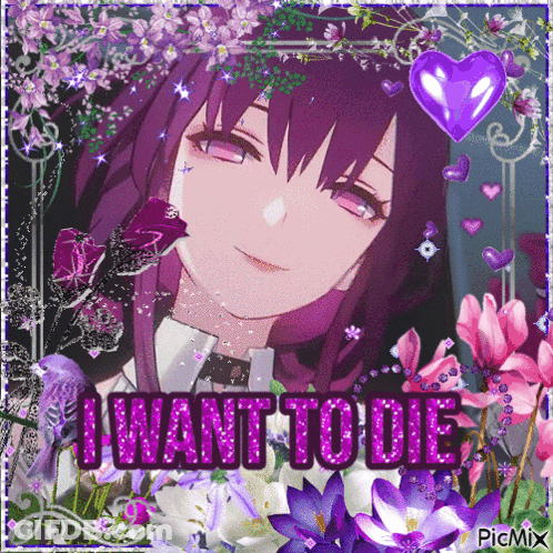 Girl Saying I Want To Die GIF