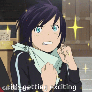 Girl Saying It's Getting Exciting GIF