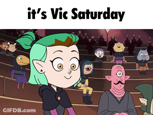 Girl Saying Its Vic Saturday GIF