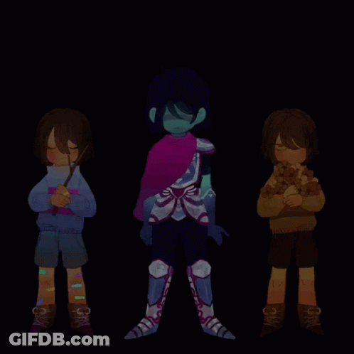 Girl Saying Knaifu GIF