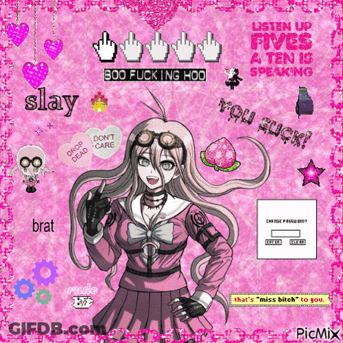 Girl Saying Listen Up Fives A Ten Is Speaking GIF