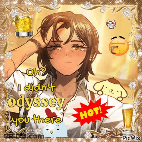 Girl Saying Oh I Didn't Odyssey You There GIF