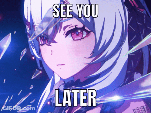 Girl Saying See You Later GIF