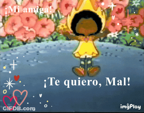 Girl Saying Te Quiero Mal GIF