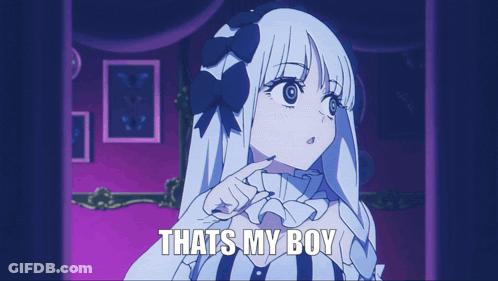 Girl Saying Thats My Boy GIF