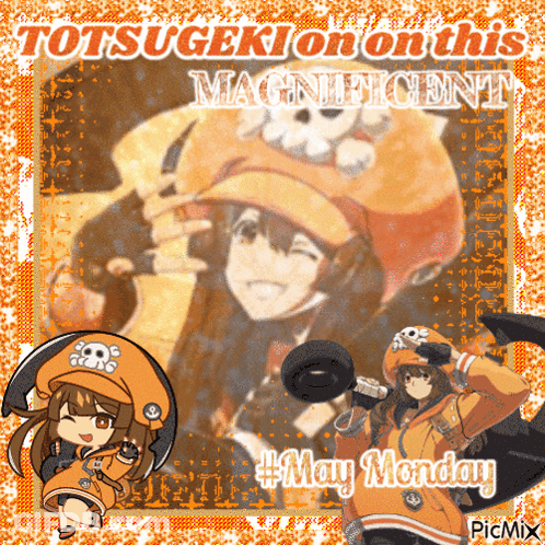 Girl Saying Totsugekion On Magnificent May Monday GIF