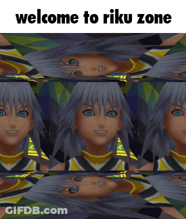 Girl Saying Welcome To Riku Zone GIF