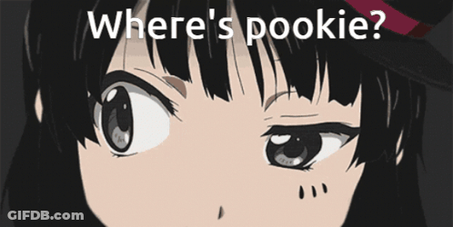 Girl Saying Where's Pookie GIF