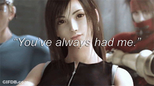 Girl Saying You've Always Had Me GIF