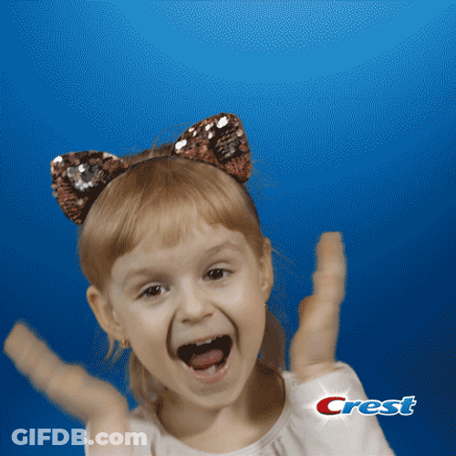 Girl Screaming For Candy GIF