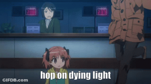 Girl Screaming Hop On Dying Light GIF