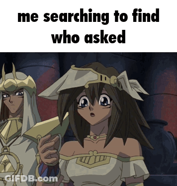 Girl Searching To Find Who Asked GIF