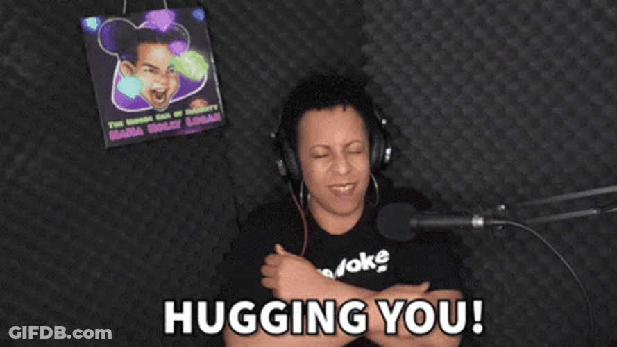 Girl Sending You Hugs GIF