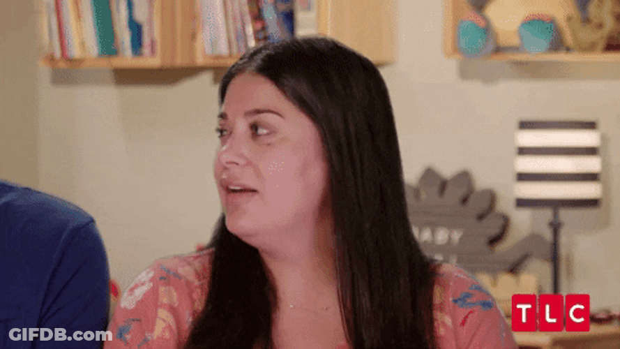 Girl Shocked With No Words GIF