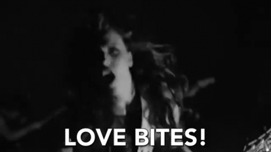Girl Shouting Hickey Love Bites GIF