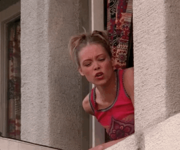 Girl Shouting You Suck GIF
