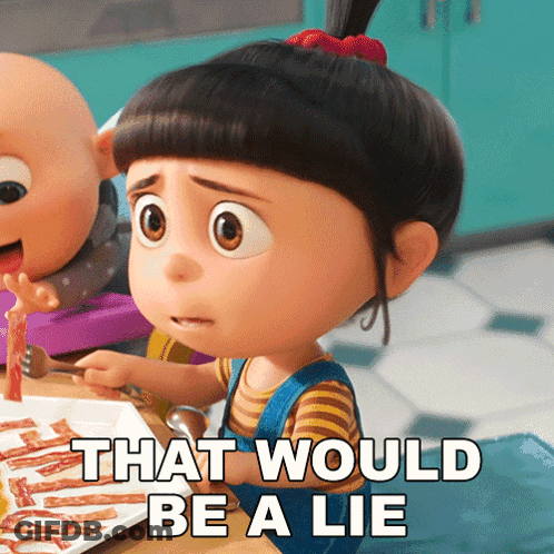 Girl Sitting At Table With Food GIF
